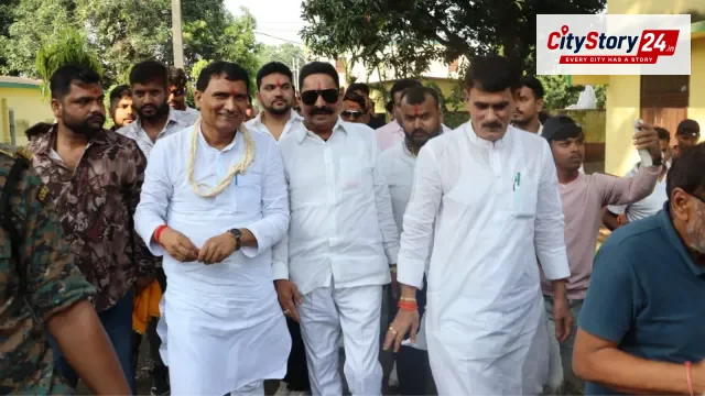 Bihar MLC Election: Anant Singh roamed around Nawada asking for votes, campaigning against his own party's candidate