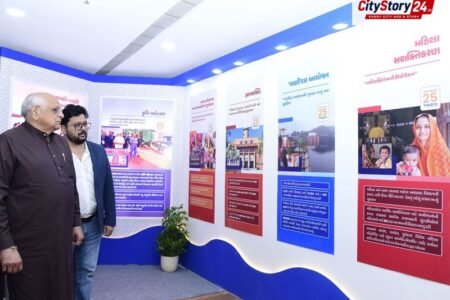Panels, films and programmes: Gujarat exhibition highlights PM Modi’s 25 years in public service
