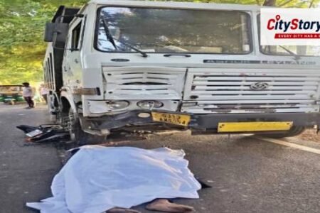 Ahmedabad A young man from Rudatal village died after being run over by a dumper in Detroj village