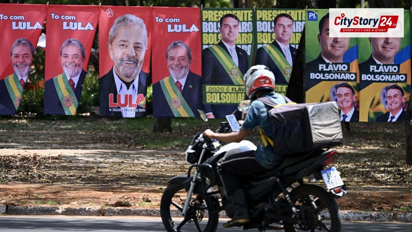 Brazil election headed to runoff, projection shows, as Bolsonaro lead narrows