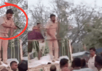 Bihar cop suspended after video shows him brandishing pistol at flood-hit people