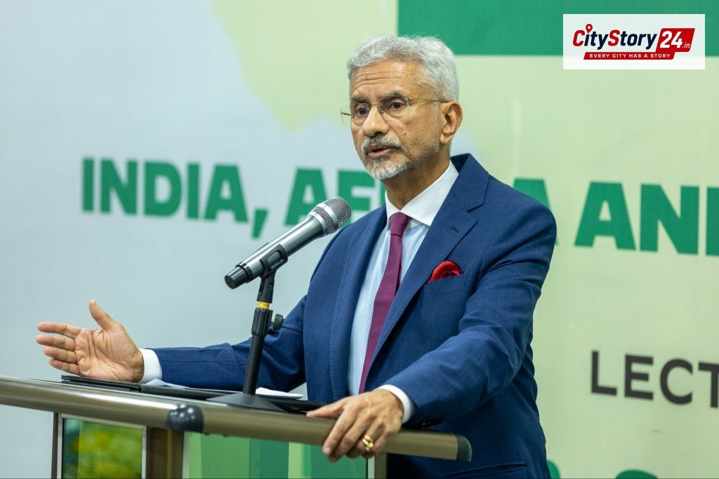 EAM Jaishankar addresses distinguished gathering at Foreign Service Institute of Ghana on India, Africa & Global South