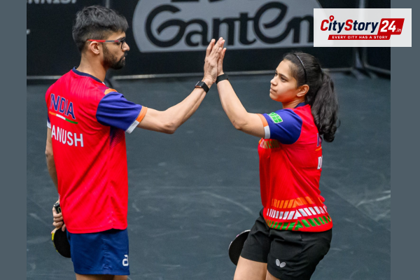 Manush Shah-Diya Chitale create history; become first Indian mixed doubles pair to reach WTT Grand Smash semifinals