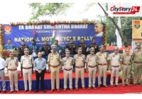 Tripura Police team embarks on motorcycle rally from Agartala to Kevadia