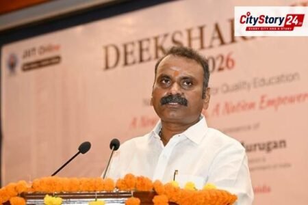 L. Murugan Urges Youth to Harness Skills, Creativity for Viksit Bharat 2047 vision