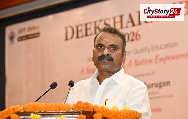 L. Murugan Urges Youth to Harness Skills, Creativity for Viksit Bharat 2047 vision