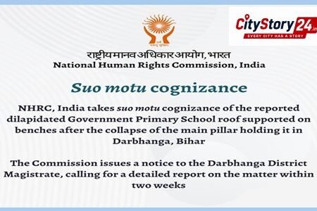 NHRC Takes Suo Motu Cognisance of Unsafe Government School Building in Bihar’s Darbhanga
