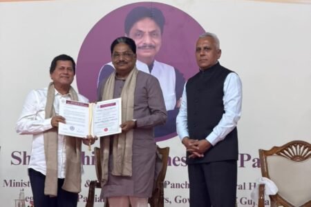 Achyuta Samanta gets 76th honorary doctorate from Gandhinagar university