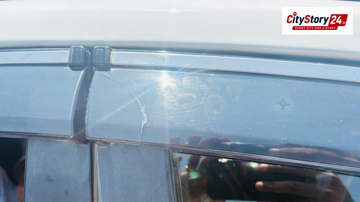 Amid political tensions, Keralam Minister O.J. Janeesh’s vehicle attacked by DYFI members in Kannur