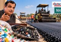 Gadkari backs IIT tech; waste plastic used in bitumen for NH-44 for first time
