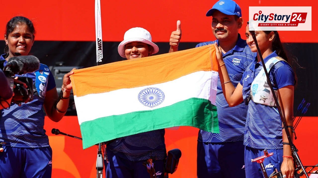 Gold medal secured! India’s women recurve archers defeat South Korea in final