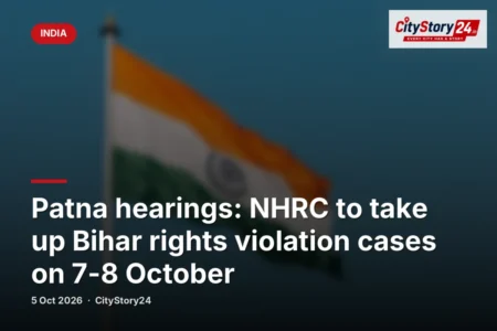 Patna hearings: NHRC to take up Bihar rights violation cases on 7-8 October