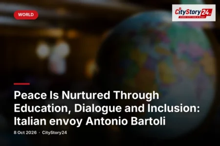Peace Is Nurtured Through Education, Dialogue and Inclusion: Italian envoy Antonio Bartoli