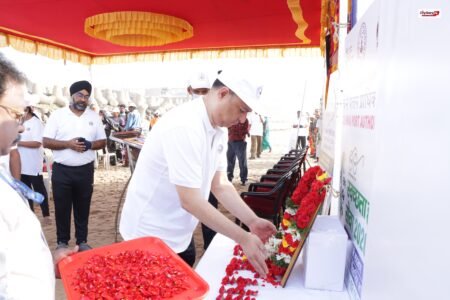 Chennai Port Authority observes the Swachhata Pakhwada campaign