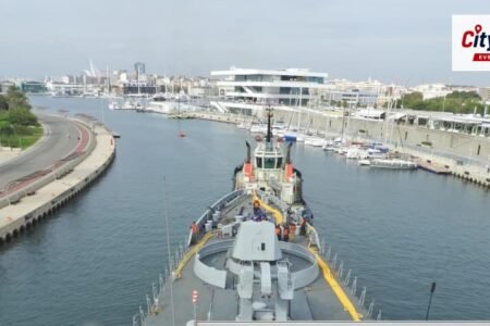 Navy frigate INS Trishul reaches Valencia, Spain on Mediterranean deployment