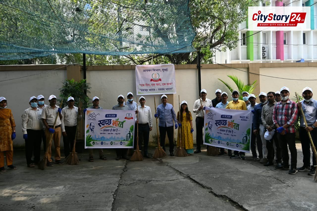 NADT-RC, Mumbai observes Swachhata Hi Seva 2026 with Cleanliness Drive and Awareness Skit