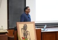 Architect Riyaz Tayyibji delivers the 52nd Gandhi Memorial Lecture at the Raman Research Institute