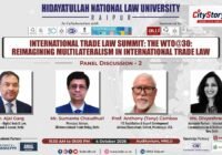 HNLU Trade Law Summit Calls for Reset of Multilateral Trade Order Amid Global Political Fragmentation