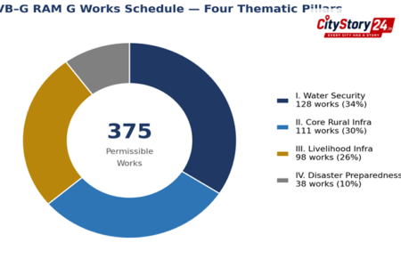 Ministry of Rural Development Notifies 375 Permissible Works under VB–G RAM G