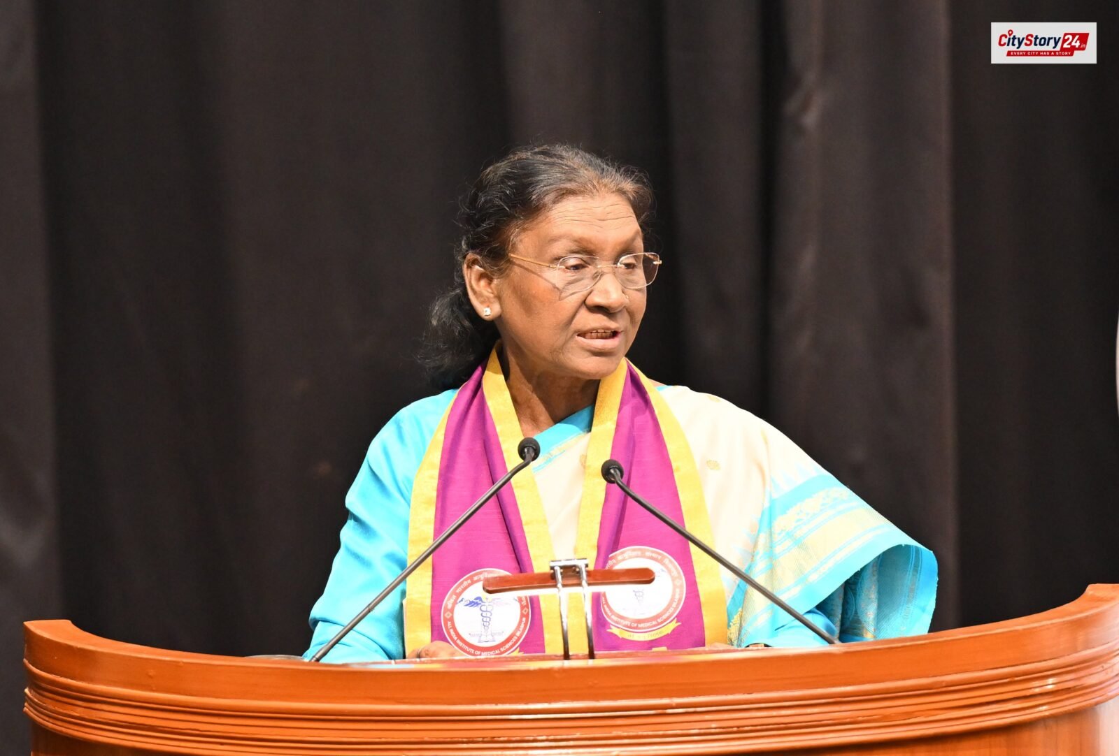 PRESIDENT OF INDIA GRACES the first convocation of AIIMS Bilaspur