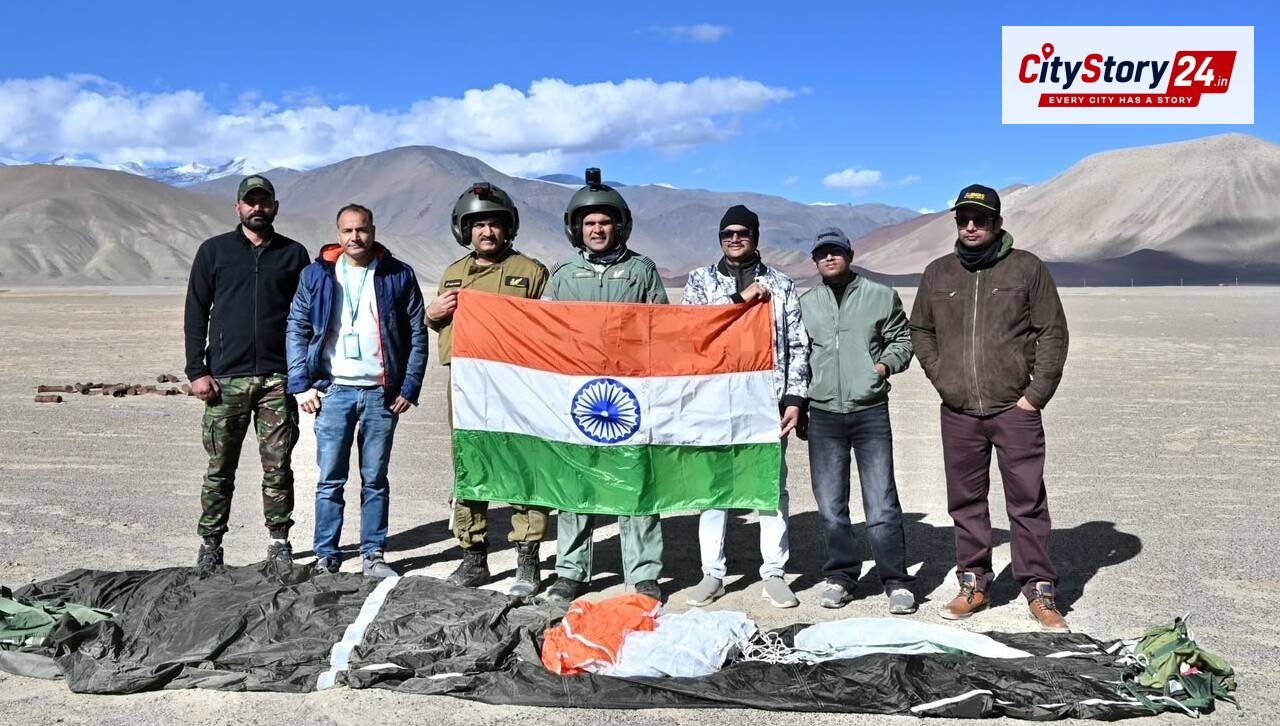 DRDO Conducts Maiden Live Jump of Advanced High-Altitude Parachute