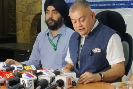 CPCO Amit Sharma lauds Successful Completion of Population Enumeration in snow-bound areas in UTs of J&K and Ladakh