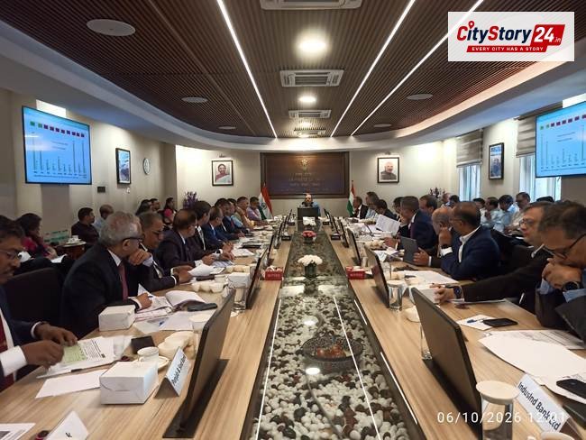 Secretary, DFS, Shri Sanjay Lohiya chairs review meeting on progress of Financial Inclusion Schemes with senior executives of Public Sector and Private Sector Banks