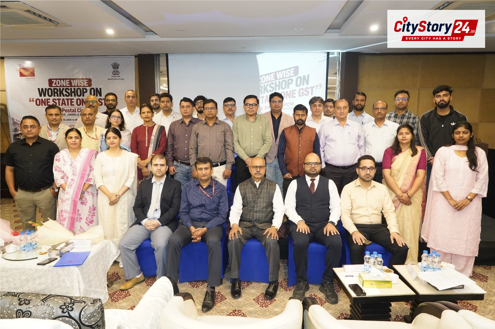Department of Posts Organises Two-Day Zone-wise Workshop on “One State One GST” at Srinagar