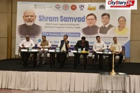 Secretary (Labour & Employment) Leads ‘Shram Samvad’ at Rudrapur, Uttarakhand