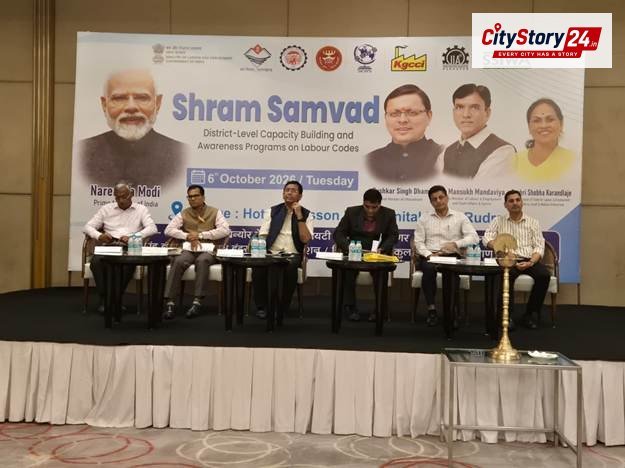 Secretary (Labour & Employment) Leads ‘Shram Samvad’ at Rudrapur, Uttarakhand