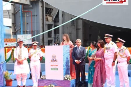 नौसेना के लिए फ्लीट सपोर्ट शिप FSS-1 लॉन्च, 82% से ज्यादा स्वदेशी सामग्री से बना