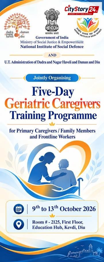 NISD To Organise Five-Day Geriatric Care Training Programme In Diu Tomorrow