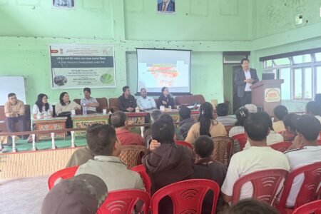 HRD Programme on Integrated Pest Management Organised by CIPMC, Gangtok at Lingchom - Tinda, Block-Kabi, Dist. Mangan, Sikkim