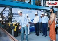 COCHIN SHIPYARD CUTS STEEL FOR THREE TRANSVERSE 2600E 70 T BOLLARD PULL TUGS FOR SVITZER A/S
