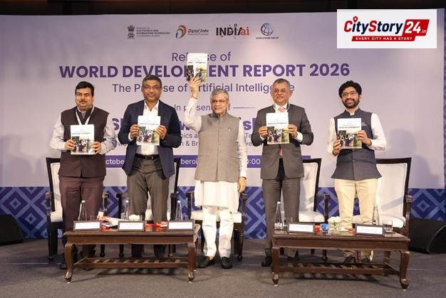 Union Minister Shri Ashwini Vaishnaw Launches World Bank Group’s ‘World Development Report 2026: The Promise of Artificial Intelligence’ in New Delhi