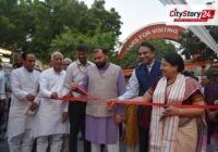 As part of ‘Khadi Festival-2026’ at I.N.A. KVIC Chairman Shri Manoj Goel inaugurated a special Khadi and Village Industries Exhibition at Delhi Haat