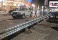 Raipur road safety: NHAI shuts illegal entry at Telibandha on Ring Road No. 1