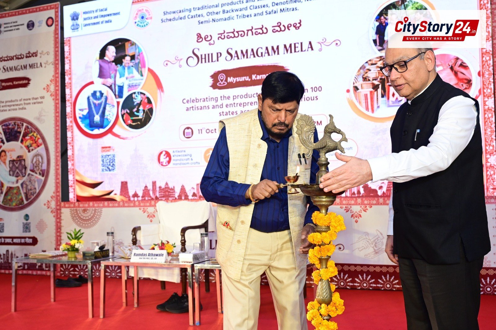 મૈસૂરુમાં શિલ્પ સમાગમ મેળો શરૂ: કારીગરોને સીધી ચુકવણી, 11થી 19 ઓક્ટોબર