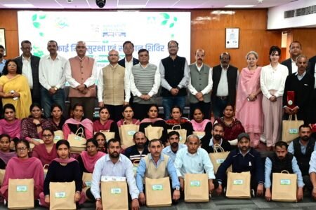 SJVN organises Safai Mitra Suraksha Evam Samman Shivir