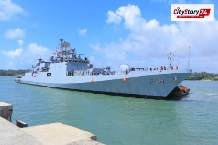 INDIAN NAVAL SHIP TARKASH ARRIVES AT MOMBASA, KENYA FOR GOODWILL PORT CALL