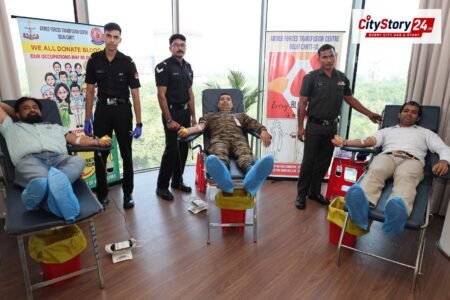 Ministry of Defence Organises Voluntary Blood Donation Camp on National Voluntary Blood Donation Day
