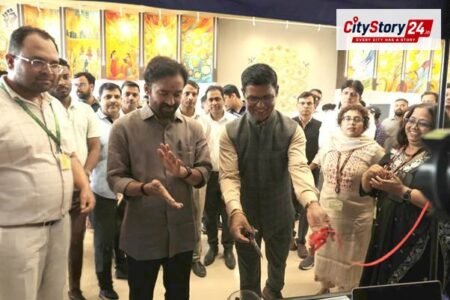 केंद्रीय मंत्री श्री जी. किशन रेड्डी ने महत्वपूर्ण खनिज की भरपाई को बढ़ावा देने के लिए विशेष अभियान 6 के तहत ई-कचरा संग्रह स्टॉल का उद्घाटन किया