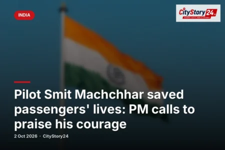 Pilot Smit Machchhar saved passengers' lives: PM calls to praise his courage