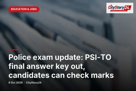 Police exam update: PSI-TO final answer key out, candidates can check marks
