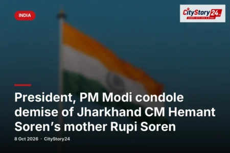 President, PM Modi condole demise of Jharkhand CM Hemant Soren’s mother Rupi Soren