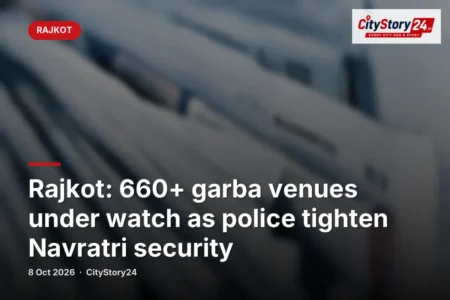 Rajkot: 660+ garba venues under watch as police tighten Navratri security