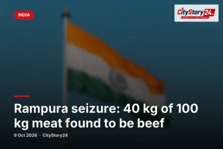Rampura seizure: 40 kg of 100 kg meat found to be beef