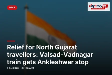 Relief for North Gujarat travellers: Valsad-Vadnagar train gets Ankleshwar stop