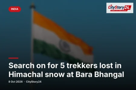 Search on for 5 trekkers lost in Himachal snow at Bara Bhangal