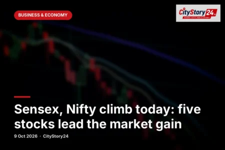 Sensex, Nifty climb today: five stocks lead the market gain